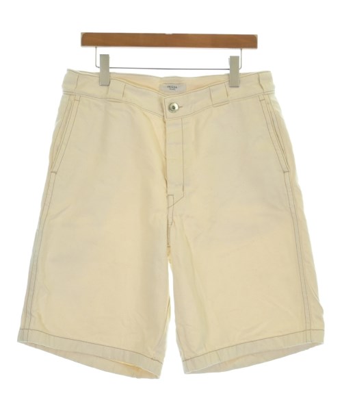 PRADA(プラダ)ショートパンツ 白 サイズ:50(XL位)/2200700297047