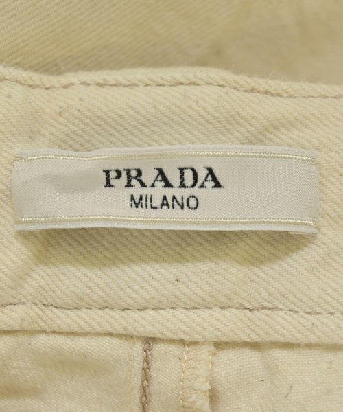PRADA（プラダ）ショートパンツ 白 サイズ:50(XL位) メンズ/2200700297047
