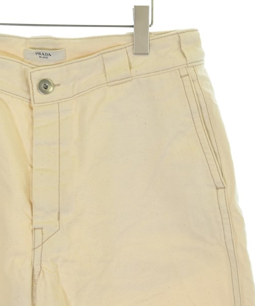 PRADA（プラダ）ショートパンツ 白 サイズ:50(XL位) メンズ/2200700297047