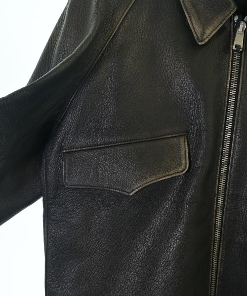PRADA（プラダ）ライダース 茶 サイズ:38(S位) レディース/2200700604012