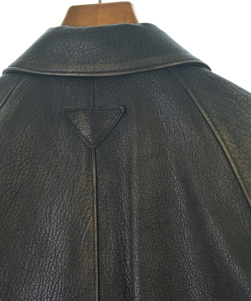 PRADA（プラダ）ライダース 茶 サイズ:38(S位) レディース/2200700604012