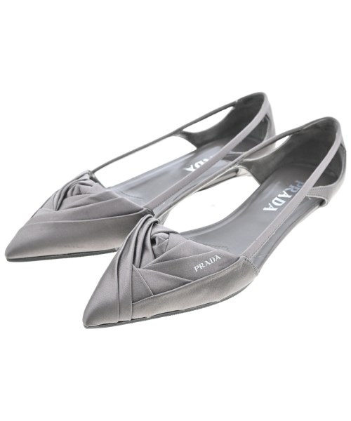PRADA(プラダ)パンプス グレー サイズ:EU35 1/2(22cm位)/2200698488038