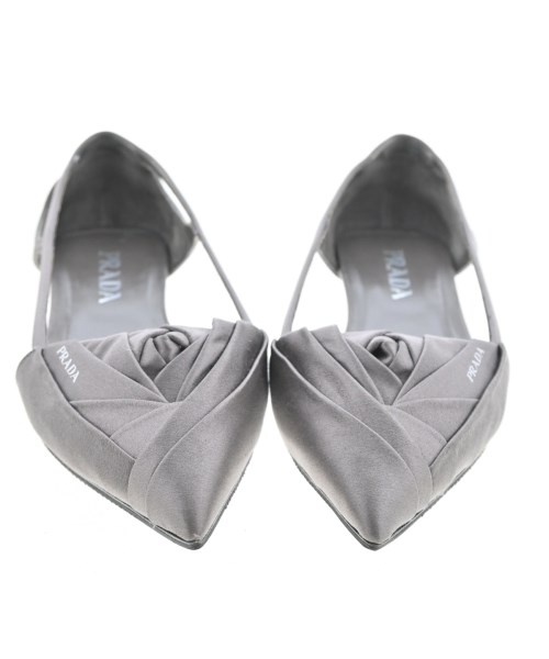 PRADA（プラダ）パンプス グレー サイズ:EU35 1/2(22cm位) レディース/2200698488038