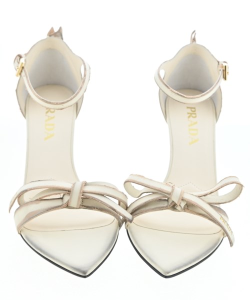 PRADA（プラダ）パンプス 白 サイズ:EU36 1/2(23cm位) レディース/2200698488045