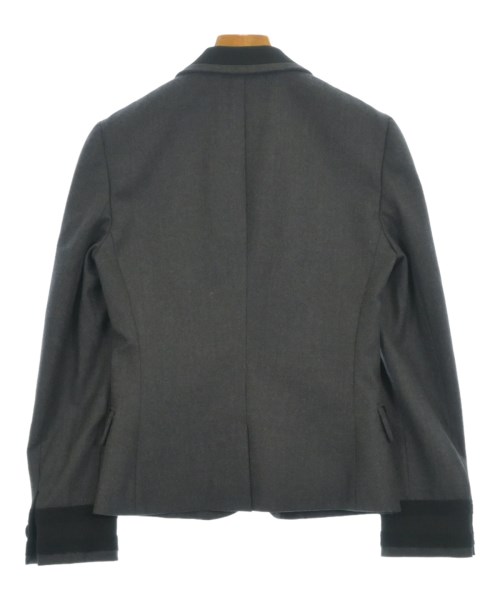 PRADA（プラダ）テーラードジャケット グレー サイズ:38(S位) レディース/2200701067052