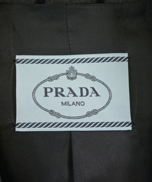 PRADA（プラダ）テーラードジャケット グレー サイズ:38(S位) レディース/2200701067052
