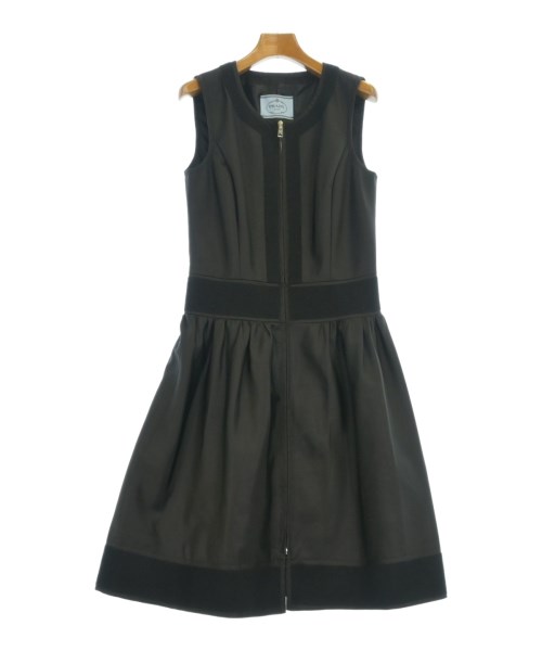 PRADA(プラダ)ワンピース 黒 サイズ:40(M位)/2200701067069