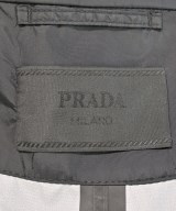 PRADA（プラダ）ステンカラーコート 黒 サイズ:50(XL位) メンズ/2200701147129