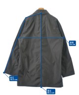 PRADA（プラダ）ステンカラーコート 黒 サイズ:50(XL位) メンズ/2200701147129