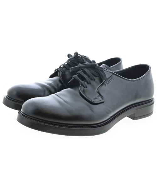 PRADA（プラダ）ビジネス・ドレスシューズ 黒 サイズ:UK7 1/2(26cm位) メンズ/2200701182014