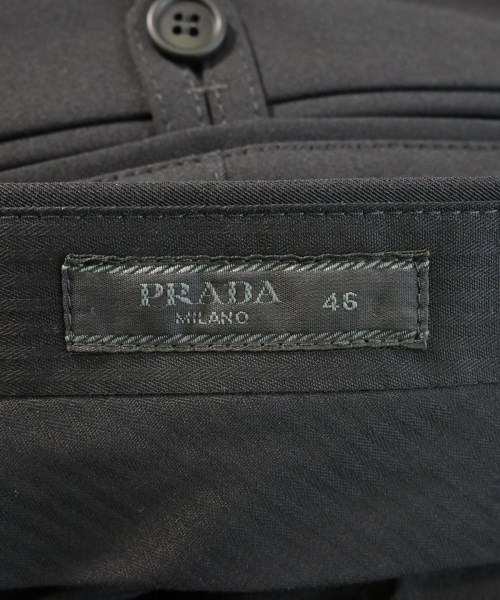 PRADA（プラダ）スラックス 黒 サイズ:46(M位) メンズ/2200701182021