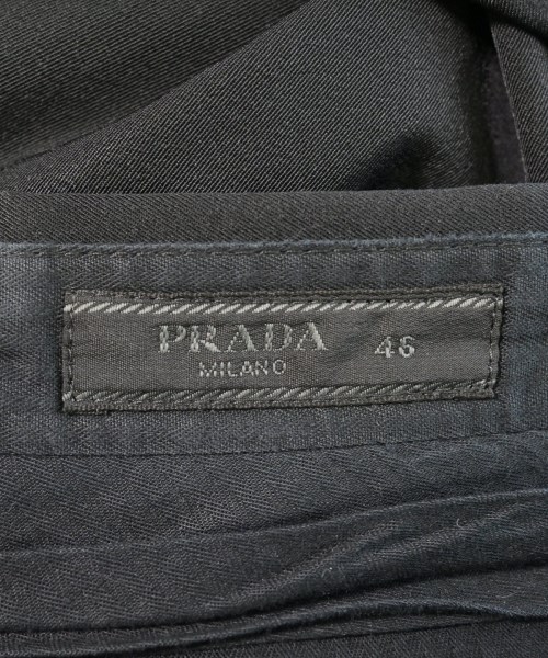 PRADA（プラダ）スラックス 黒 サイズ:46(M位) メンズ/2200701182038