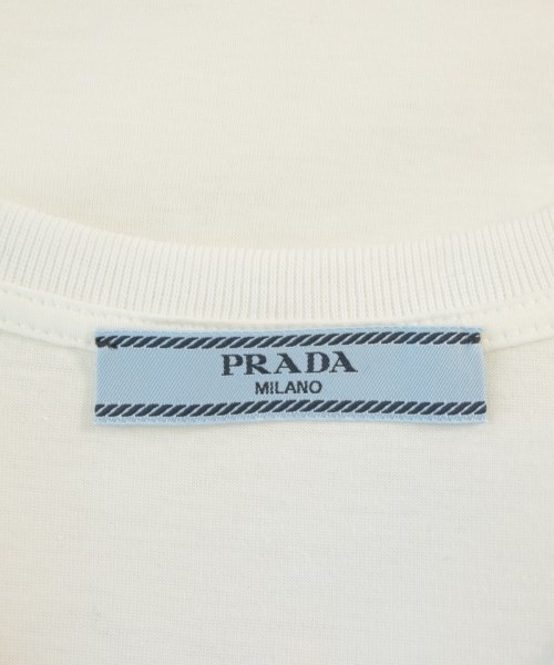 PRADA（プラダ）Tシャツ・カットソー 白 サイズ:M レディース/2200701182052