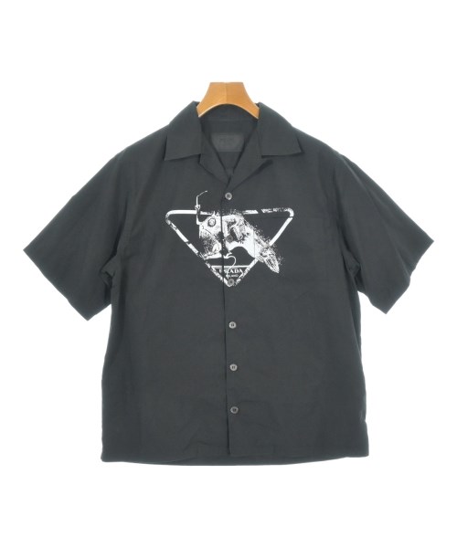 PRADA(プラダ)カジュアルシャツ 黒 サイズ:S/2200701218058