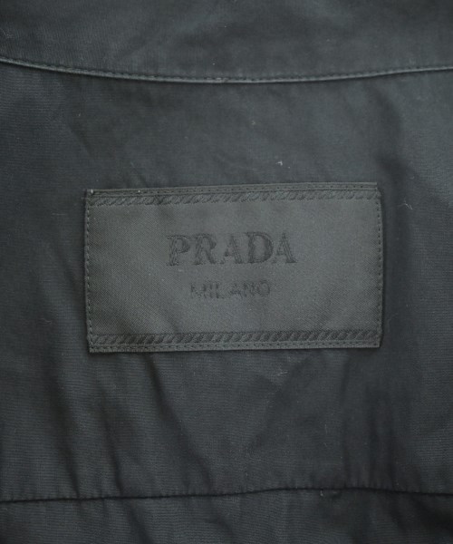 PRADA（プラダ）カジュアルシャツ 黒 サイズ:S メンズ/2200701218058