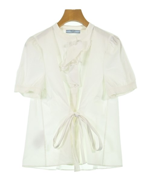 PRADA(プラダ)ブラウス 白 サイズ:40(M位)/2200699075022