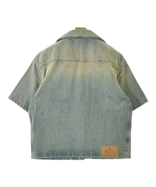 PRADA（プラダ）カジュアルシャツ 青 サイズ:XS メンズ/2200700290260