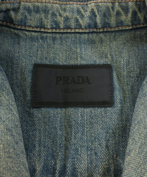 PRADA（プラダ）カジュアルシャツ 青 サイズ:XS メンズ/2200700290260