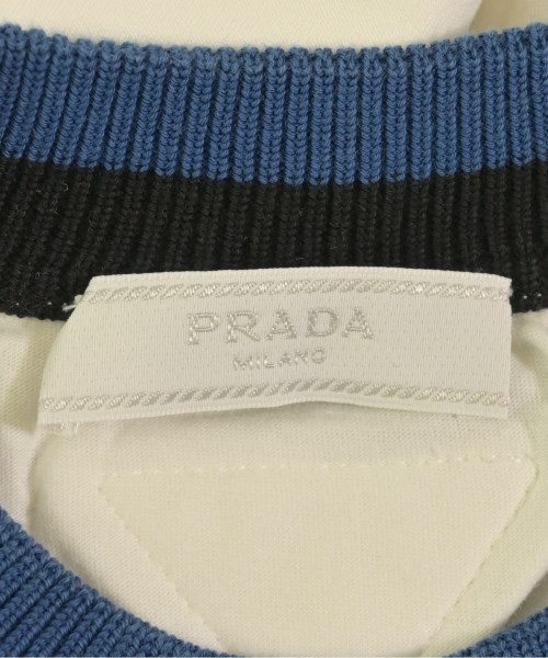 PRADA（プラダ）Tシャツ・カットソー 白 サイズ:XS メンズ/2200701397081