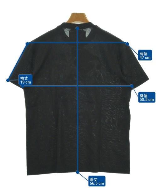 PRADA（プラダ）Tシャツ・カットソー 黒 サイズ:S メンズ/2200701419028