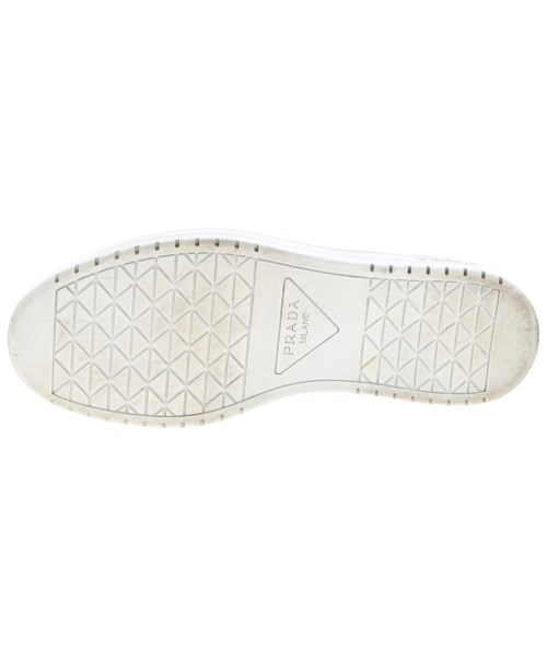 PRADA（プラダ）スニーカー 白 サイズ:6(25cm位) メンズ/2200701528348