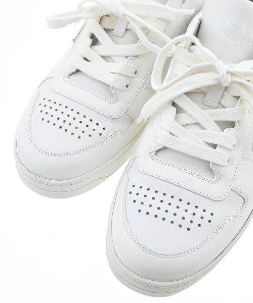 PRADA（プラダ）スニーカー 白 サイズ:6(25cm位) メンズ/2200701528348