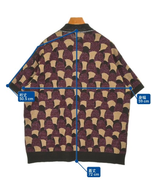PRADA（プラダ）ニット・セーター 紫 サイズ:48(L位) メンズ/2200701558017
