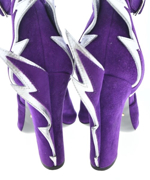 PRADA（プラダ）サンダル 紫 サイズ:EU37 1/2(24cm位) レディース/2200701682231