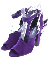PRADA（プラダ）サンダル 紫 サイズ:EU37 1/2(24cm位) レディース/2200701682231