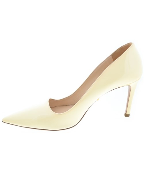 PRADA（プラダ）パンプス 黄 サイズ:EU37(23.5cm位) レディース/2200701682279