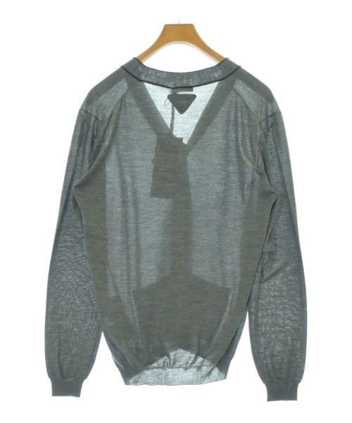 PRADA（プラダ）カーディガン グレー サイズ:48(L位) メンズ/2200701731045