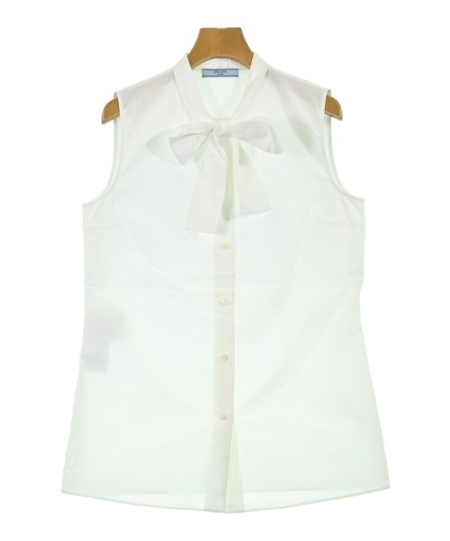 PRADA(プラダ)ブラウス 白 サイズ:40(M位)/2200701763343