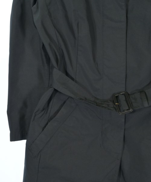 PRADA（プラダ）ステンカラーコート 黒 サイズ:40(M位) レディース/2200701861018