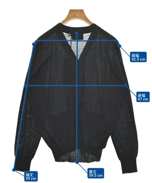 PRADA（プラダ）カーディガン 紺 サイズ:36(XS位) レディース/2200701601027