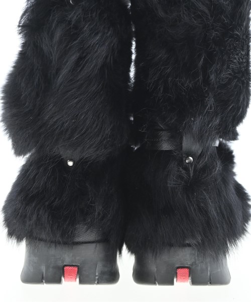 PRADA（プラダ）ブーツ 黒 サイズ:EU38 1/2(25cm位) レディース/2200701939014