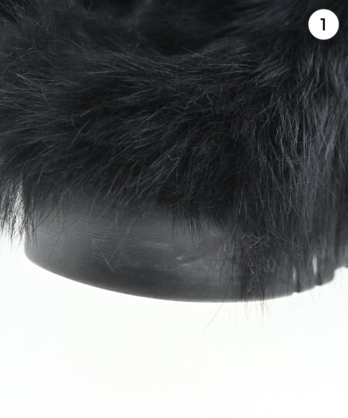 PRADA（プラダ）ブーツ 黒 サイズ:EU38 1/2(25cm位) レディース/2200701939014
