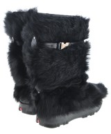 PRADA（プラダ）ブーツ 黒 サイズ:EU38 1/2(25cm位) レディース/2200701939014