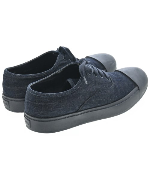 PRADA（プラダ）スニーカー 紺 サイズ:UK6 1/2(25cm位) メンズ/2200654720028
