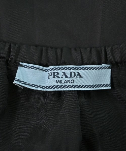 PRADA（プラダ）ひざ丈スカート 黒 サイズ:-(XS位) レディース/2200655353072