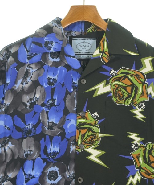 PRADA（プラダ）カジュアルシャツ 黒 サイズ:S レディース/2200655533023