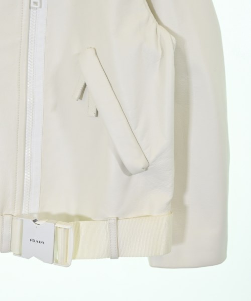 PRADA（プラダ）ライダース 白 サイズ:40(M位) レディース/2200655616023