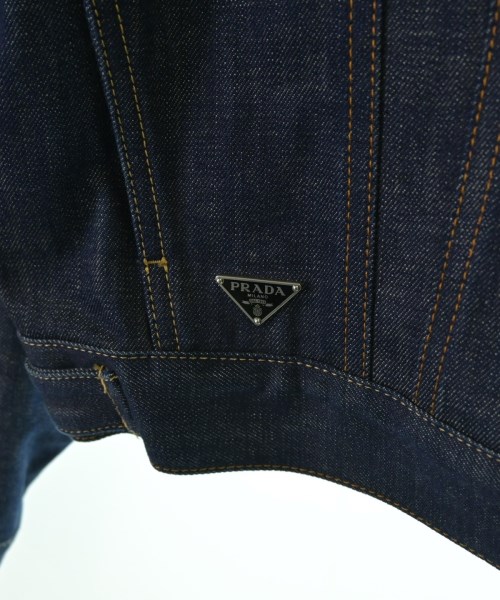 PRADA（プラダ）デニムジャケット 青 サイズ:S メンズ/2200641565076