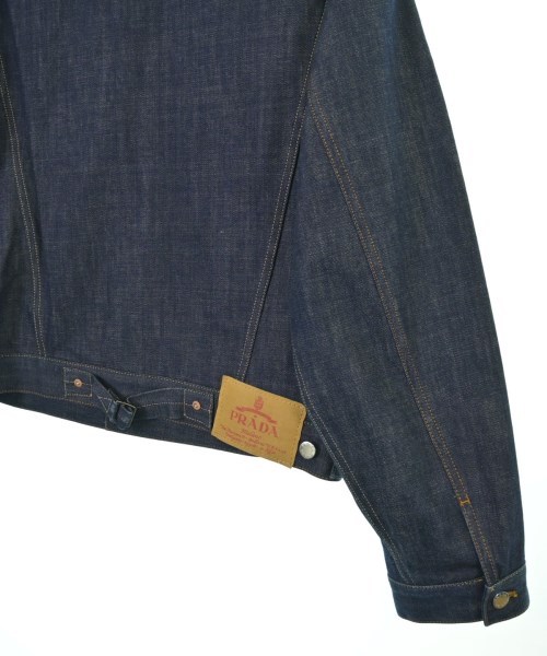PRADA（プラダ）デニムジャケット 青 サイズ:S メンズ/2200641565076