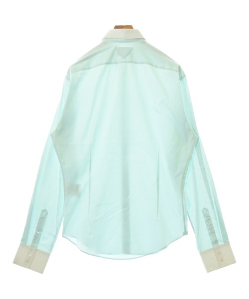 PRADA（プラダ）ドレスシャツ 青 サイズ:39(M位) メンズ/2200641565090