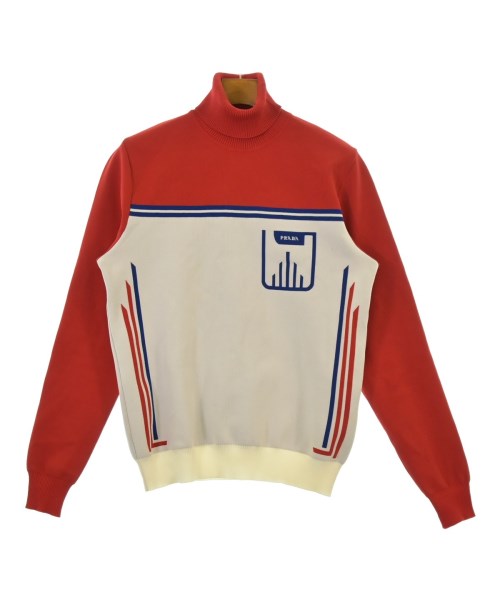 PRADA(プラダ)ニット・セーター 赤 サイズ:48(L位)/2200656399079
