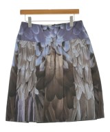 PRADA（プラダ）ひざ丈スカート 茶 サイズ:42(M位) レディース/2200655720041