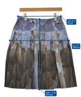 PRADA（プラダ）ひざ丈スカート 茶 サイズ:42(M位) レディース/2200655720041