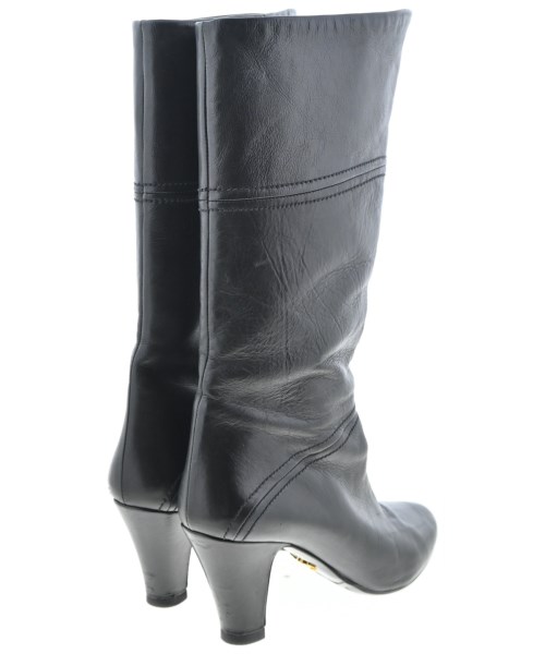 PRADA（プラダ）ブーツ 黒 サイズ:37(23.5cm位) レディース/2200656796021