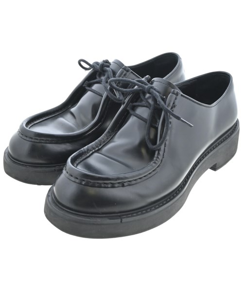 PRADA(プラダ)ビジネス・ドレスシューズ 黒 サイズ:9 1/2(28.5cm位)/2200656801107