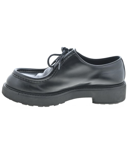 PRADA（プラダ）ビジネス・ドレスシューズ 黒 サイズ:9 1/2(28.5cm位) メンズ/2200656801107